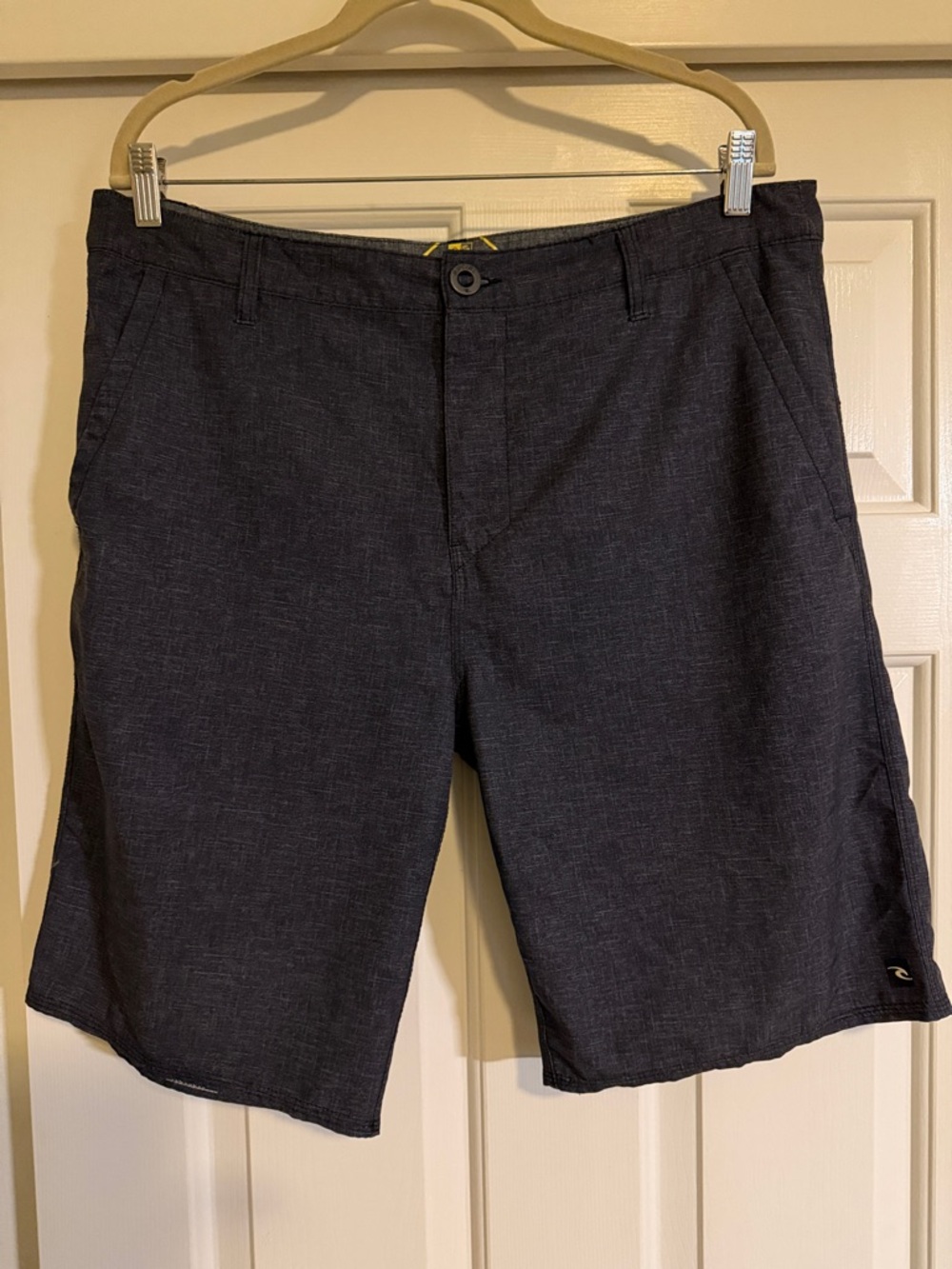Rip Curl Men’s Charcoal Gray Flat Front Shorts